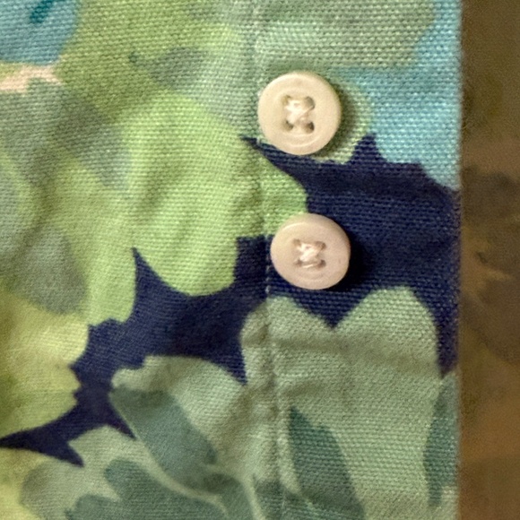 Gitman Bros. Vintage Hawaiian Print Shirt – Men’s Medium – Blue Green Yellow - Picture 4 of 6